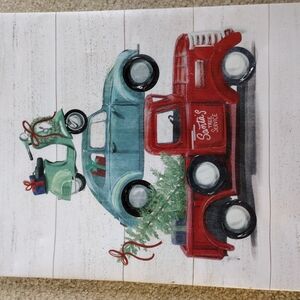 Red and Blue Art & Decals Wall Decor